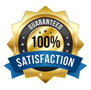 satisfaction guaranteed badge