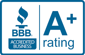 bbb accredited A+ rated contractor badge